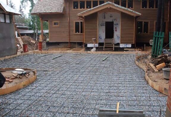Заливаем бетоном двор цена м3 керамзитобетон
