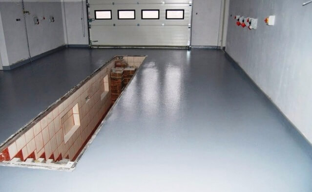  покрыть бетонный пол в гараже - Дизайн домов и квартир