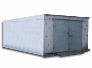 Металлический разборный гараж железный и железобетонный гараж технология сборки из металлоконструкций и ЖБИ