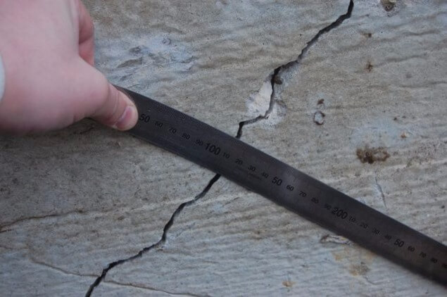 Усадочные трещины в бетоне СНИП допуск